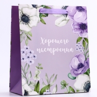Пакет подарочный вертикальный &laquo;Хорошего настроения&raquo;,   ML 23 &times; 27 &times; 11.5 см