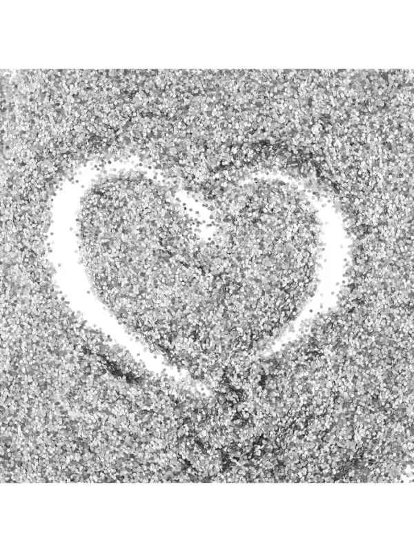 Конфетти &laquo;Шестиугольники&raquo; серебро, голография, 0.1 см, 90 г