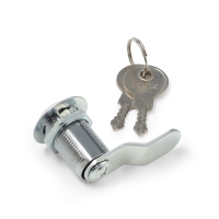 Замок почтовый ТУНДРА LC4, 17х30х50 мм, 2 английских ключа, хром