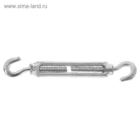 Талреп крюк-крюк ТУНДРА krep, DIN 1480, М6, оцинкованный