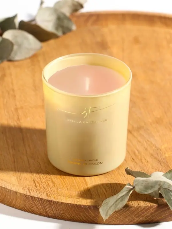 Свеча ароматическая Stella Fragrance 160 гр, Tropic Blossom