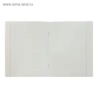 Тетрадь 48 листов в клетку, Calligrata &laquo;Космос&raquo;, обложка мелованная бумага, блок №2, белизна 75% (серые листы), МИКС