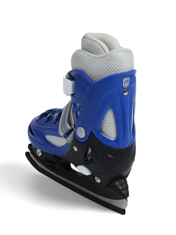 Коньки детские раздвижные BlackAqua, р. 26-29, для фитнеса, синие