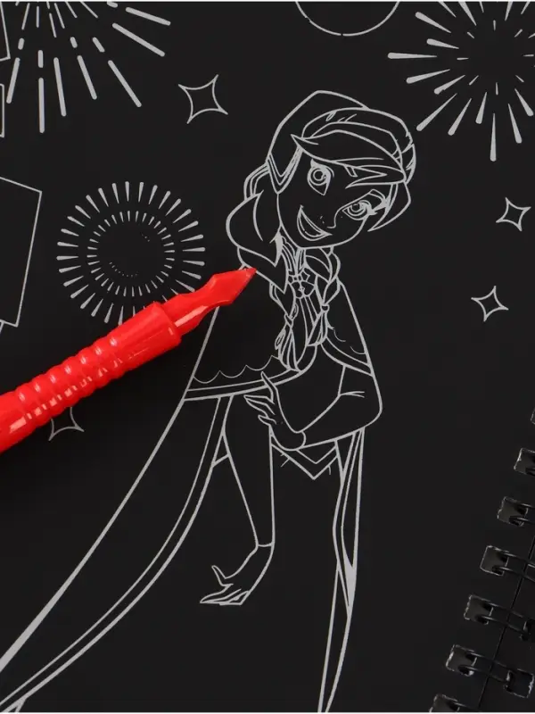 Подарочный набор в коробке "Новогодний бал принцесс", 12 книг, Disney