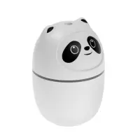 Увлажнитель воздуха Luazon HM-15 &laquo;Панда&raquo;, ультразвуковой, 220 мл, с подсветкой, USB, белый