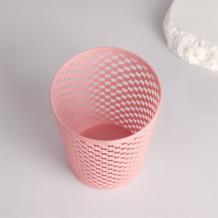 Органайзер - подставка для хранения маникюрных/косметических принадлежностей, d = 9,5 &times; 12 см, цвет МИКС