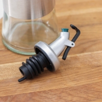 Бутылка стеклянная для соусов и масла Доляна &laquo;Стиль&raquo;, 320 мл, 6,5&times;25,5 см