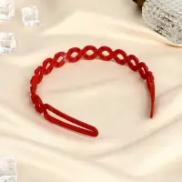 Ободок для волос &laquo;Малена&raquo;, зиг заг, 1.7 см, МИКС