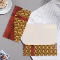 Конверт для денег "Кожанный" 9х17 см