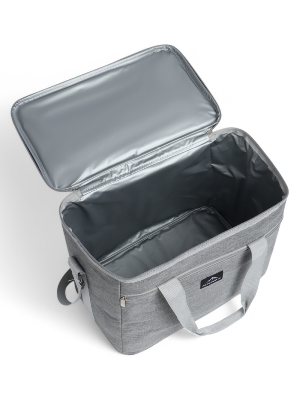 Термосумка для еды и продуктов 25 л, сумка холодильник, 37 х 22 х 32 см, толщина 5 мм