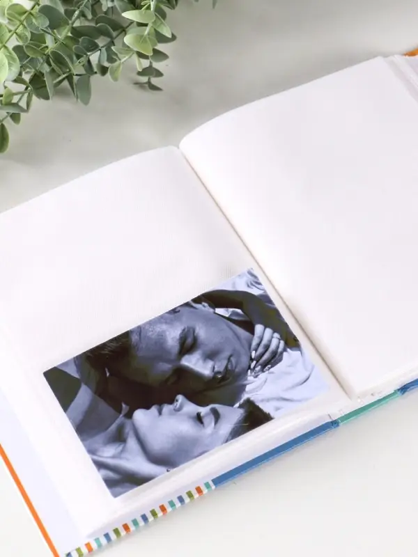 Фотоальбом 200 фото 10X15см, "Мишка с цыплёнком", ПП карм.