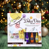 Новый год. Шоколад фигурный DOLCE VITA, ассорти ликёров, 13 г