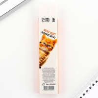 Ручка прикол гелевая черная паста &laquo;Я бы написал поэму, но у меня лапки&raquo;, 2 шт.