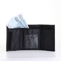 Кошелёк детский на липучке &laquo;Выбражулька&raquo;, цвет бежевый/сиреневый