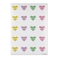 Наклейки для бизнеса &laquo;Спасибо, что выбрали нас&raquo;, 40 шт, 4 х 4 см