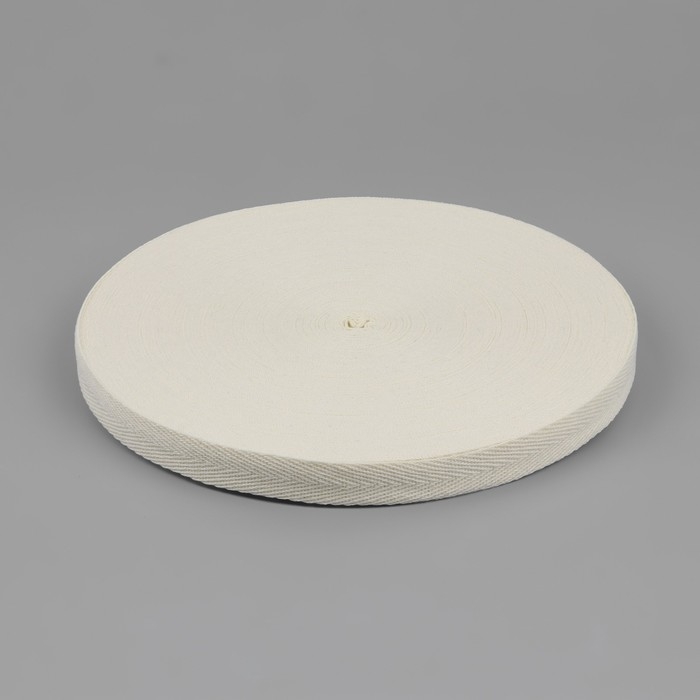 Лента киперная, 15 мм, 45 &plusmn; 1 м, цвет бежевый