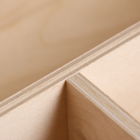 Подарочный ящик 34&times;21.5&times;10 см деревянный, с закрывающейся крышкой, с ручкой