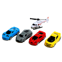 Самолёт - парковка &laquo;Авиабаза&raquo;, с 4 машинками и вертолётом