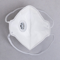 Полумаска фильтрующая складная с клапаном FFP1  в индивидуальной упаковке
