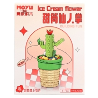 Конструктор Цветы &laquo;Кактус в горшочке&raquo;, 41 деталь