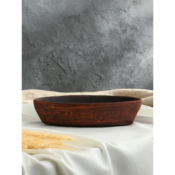 Сковорода &laquo;Холодец&raquo;, 1.5 л, красная глина