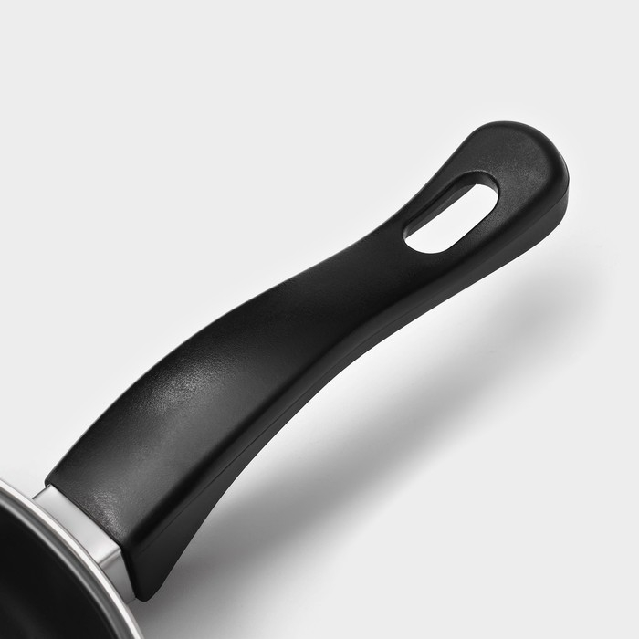 Набор сковород &laquo;Жаклин&raquo;, 3 предмета: 20/25/30&times;4 см, антипригарное покрытие, цвет чёрный