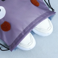 Мешок для обуви &laquo;Весёлый щенок&raquo; с дополнительными элементами, 30 х 40 см