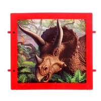 Набор для опытов &laquo;Диномир: Трицератопс&raquo;, строение тела динозавра, 33 детали