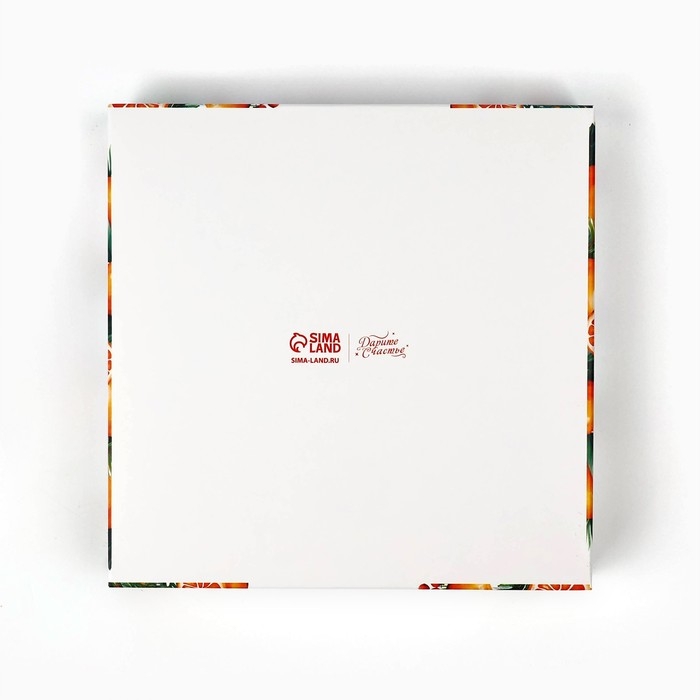 Коробка для кондитерских изделий &laquo;Аромат праздника&raquo;, 15 х 15 х 20 см, Новый год