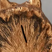 Копилка "Волки (пара)" 14х26 см, бронза