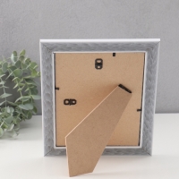 Фоторамка пластик "МИРАМ" 15х21 см, белый с золотом