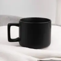 Чашка Jumbo в коробке матовая, черная