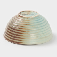 Салатник "Sand Ripples" Magistro 12,5см, 12,5х6 цвет желтый, голубой, коричневый