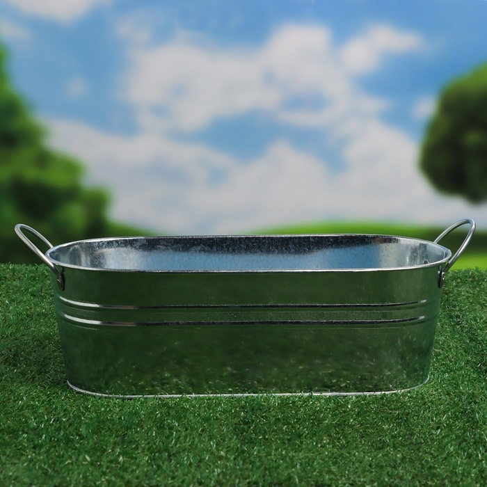 Кашпо &laquo;Бонсай Альма&raquo;, 27&times;12&times;9 см, овальное