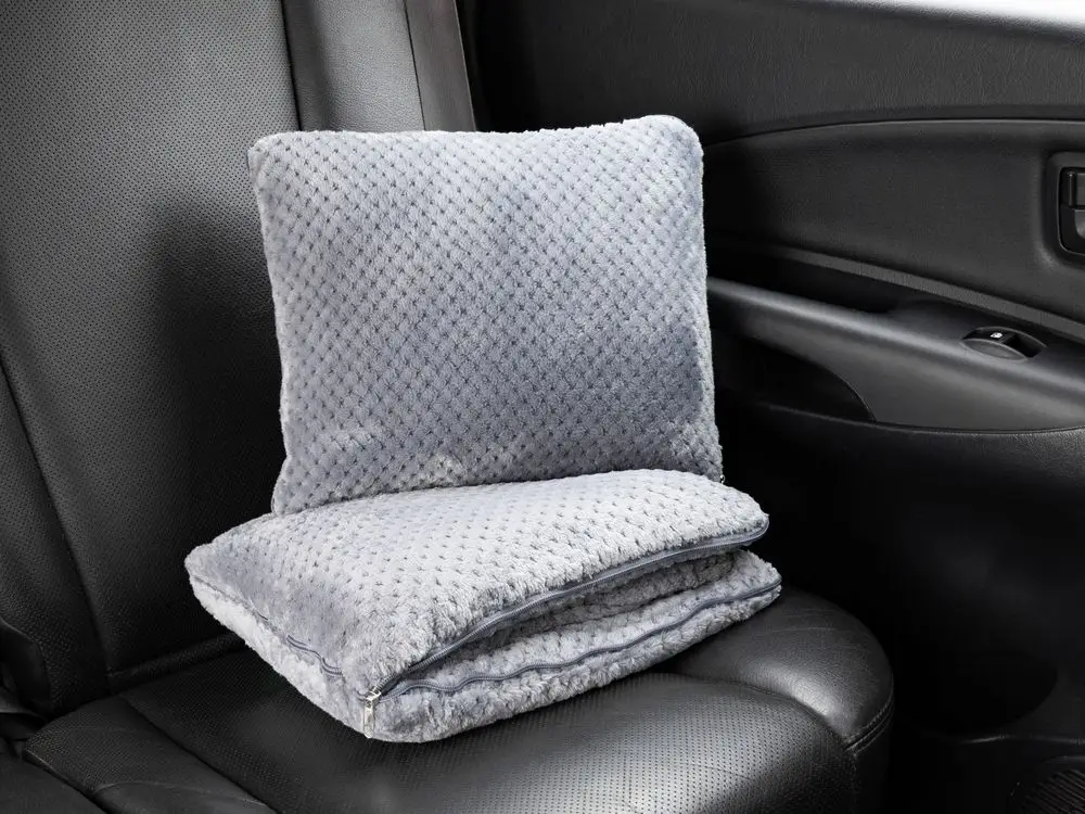 Плед-подушка Dreamscape, серый