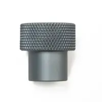 Ручка-кнопка CAPPIO PK328, d=23 мм, цвет графит