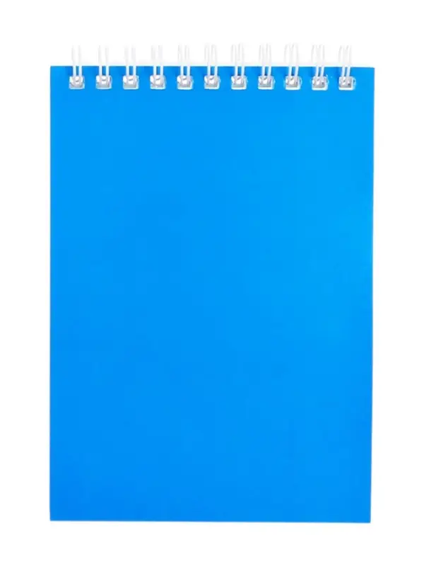 Блокнот А6, 60 листов в клетку, &laquo;Для конференций&raquo;, на гребне, синий