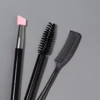 Набор для макияжа бровей и ресниц, 2 предмета: щеточка-лайнер и расчёска, 14&plusmn;1 см