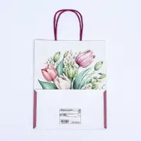 Пакет крафт &laquo;Самой лучшей&raquo; 21&times;11&times;27 см