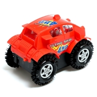 Машина-перевёртыш &laquo;Безумный гонщик&raquo;, работает от батареек, световые эффекты, цвета МИКС