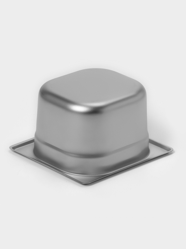 Гастроемкость 1/6x100 мм, 176x162x100 мм, толщина 0,8 мм