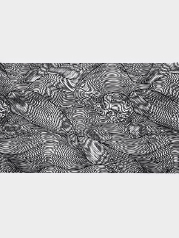 Дорожка на стол Доляна &laquo;Матера&raquo;, 150&times;38 см, чёрная