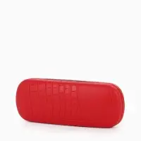 Футляр для очков Июнь2503, 16*5,8*3 см, хлопушка, красный