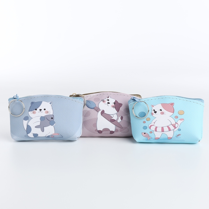 Кошелёк на молнии &laquo;Выбражулька&raquo;, цвет МИКС