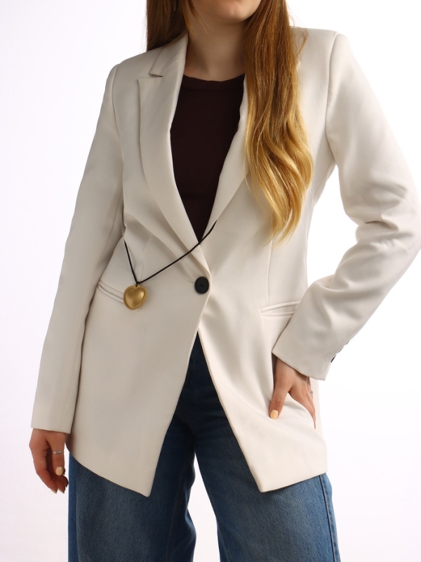 Портупея с кулоном &laquo;Сердечко&raquo; кожа, трансформер, цвет золото, 150 см