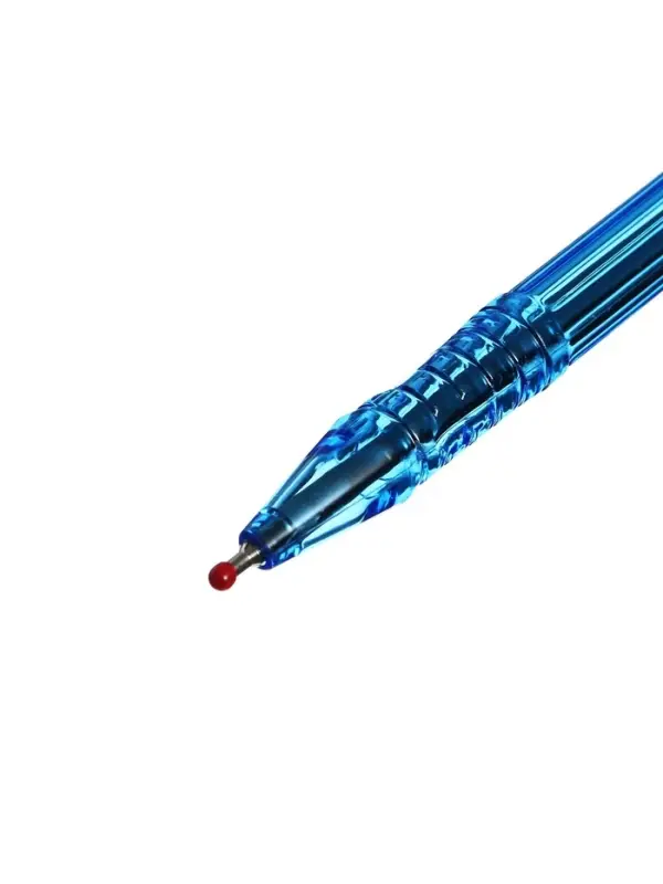 Ручка шариковая 0.7 мм стержень синий, корпус тонированный синий