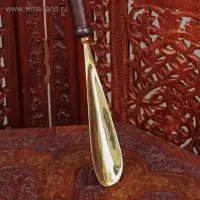 Ложка для обуви "Якорь" латунь 51х5,5х2,5 см