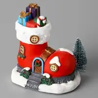 Фигура светодиодная "Волшебный сапожок" 13х11 см, 4 LED, LR41x3 (в компл), Т/БЕЛЫЙ