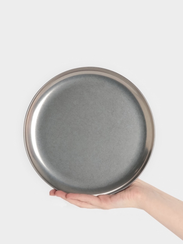 Тарелка d=23см h=1,5 см, 201 сталь