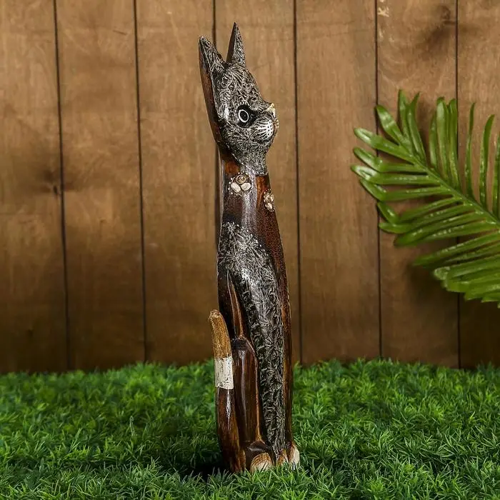 Сувенир &laquo;Кошка&raquo;, 30 см, дерево